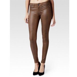 PAIGE Verdugo Ultra Skinny Aged Saddle Coating 25